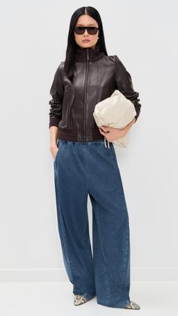 Elenora Jacket In Lightweight Leather