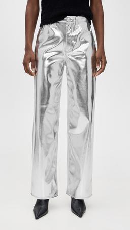 Logan Faux Leather Wide Leg Pants