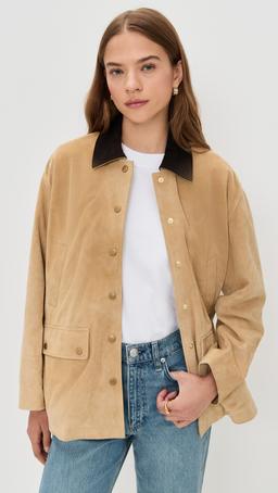 Cassidy Suede Barn Jacket