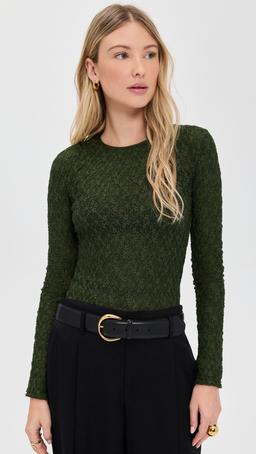 Ellie Lace Long Sleeve Tee