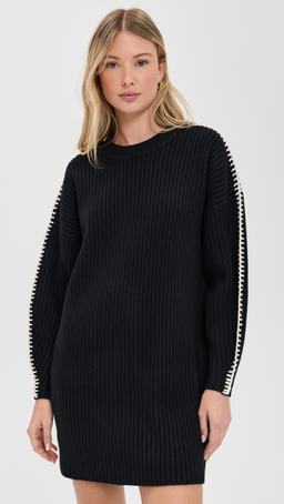 Ingrid Crew Neck Mini Dress