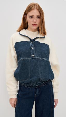 Miramar Fleece Sherpa Popover