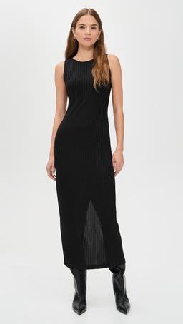 Natalia Boat Neck Midi Dress