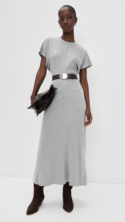 Wool Jersey A Line Dress