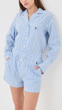 Crop and Boxer Pajama Set