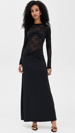 Larna Sleeved Maxi Dress