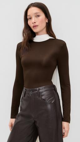 Long Sleeve Scarf Top