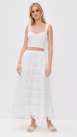 Rella Embroidered Skirt Set