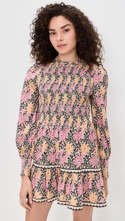 Darla Floral Batik Mini Dress