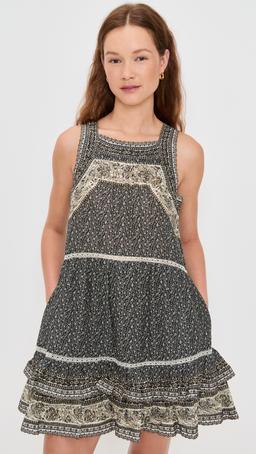 Palma Print Tank Tunic Dress