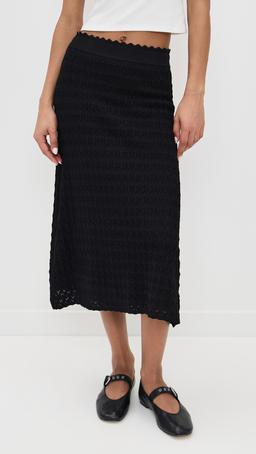 Rue Knit Midi Skirt
