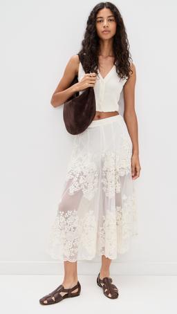 Arielle Lace Flared Pants