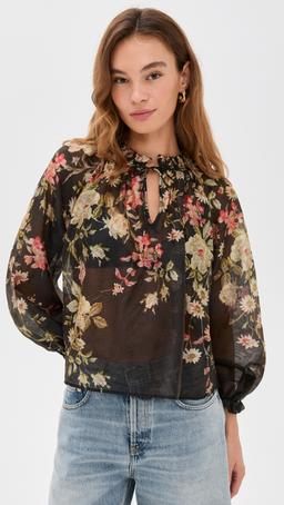 Jolie Print Top