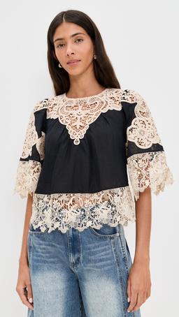 Medina Lace Top