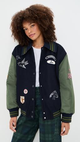 Hester Solid Bomber Jacket
