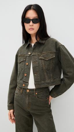 Davis Crop Trucker Jacket