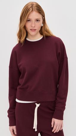 The Everyday Sweatshirt in Wine