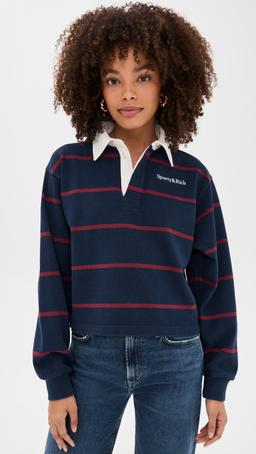 Serif Logo Rugby Polo