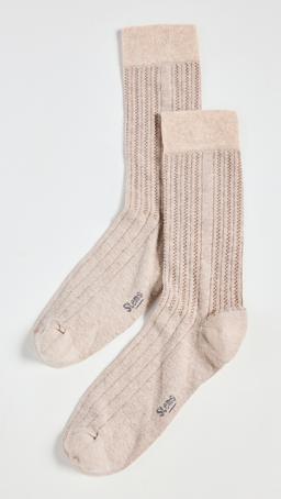Lola Cashmere Comfort Crew Socks