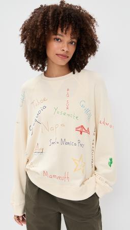 The Slouch Sweatshirt with Golden State Embroidery