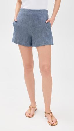 Cotton Blend Shorts
