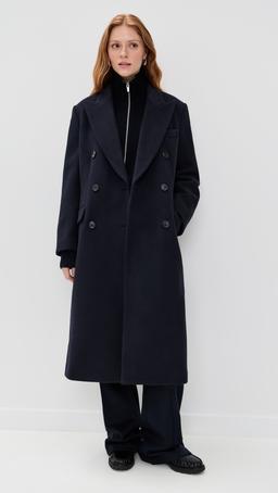 Double Breasted Peak Coat