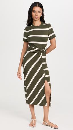 Short Sleeve Striped Cody Dress