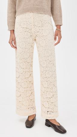 Lace Wide Trousers