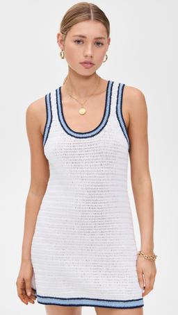 Elsa Crochet Mini Dress