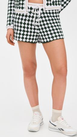 Portobello Malik Crochet Shorts