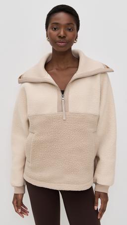 Carmine Relaxed Half Zip Sweatshirt