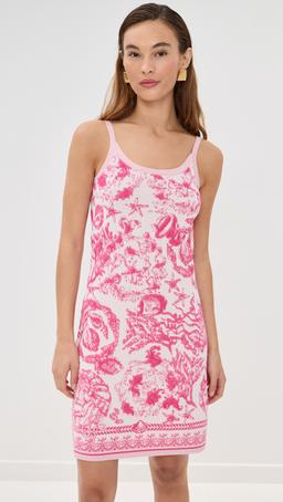 Underwater Barocco Towel Knit Dress