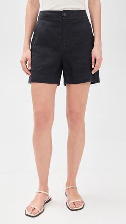 Mid Rise Hemp Shorts