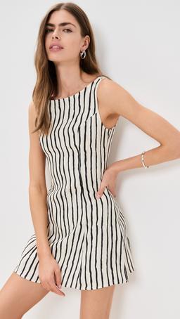 Chloe Linen Mini Dress
