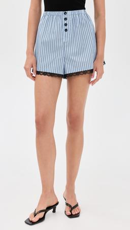 Ava Shorts Blue Stripe
