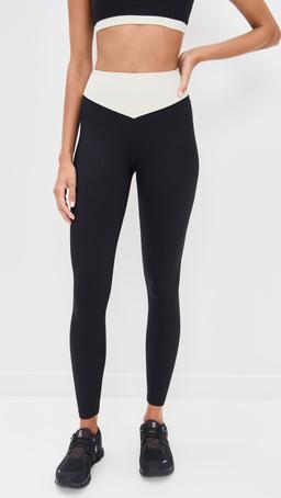 Ribbed Dip Leggings