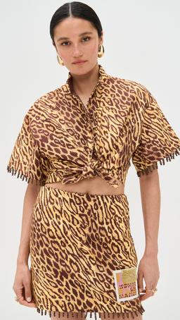 Coco Beaded Fringe Shirt