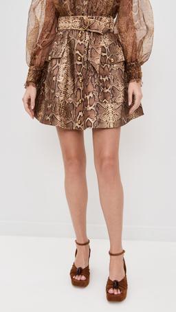 Hypnotic Utility Mini Skirt