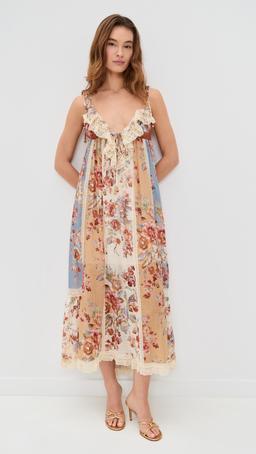 Awaken Lace Trim Dress