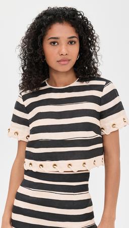 Rebellion Stripe Rope Top