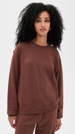 Boyfriend Cotton Sweatshirt