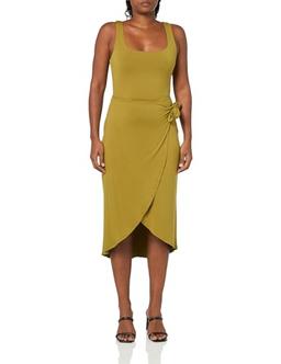 Steve Madden Apparel Women's Rhea Dress, Green Moss
