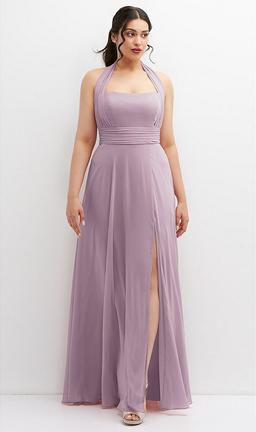 Chiffon Convertible Maxi Dress with Multi-Way Tie Straps