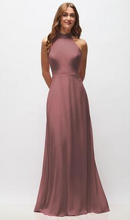 High Neck Halter Backless Maxi Dress