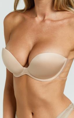 Backless Stick On Bra in Beige