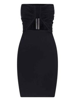 Rick Owens Cut-Out Mini Sheath Dress