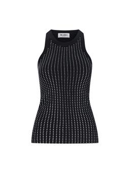 The Attico Crystal Tank Top