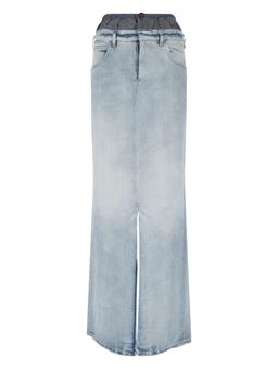 Maison Margiela 'Anonimity Of The Lining' Denim Maxi Skirt