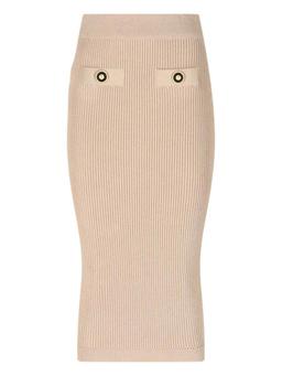 Balmain Knit Midi Skirt