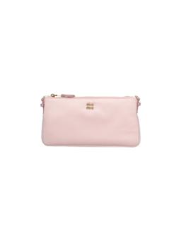 miu miu Logo Mini Pouch